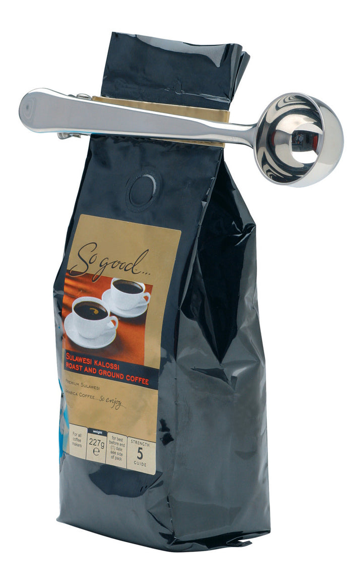 Coffee Measuring Spoon and Bag Clip
