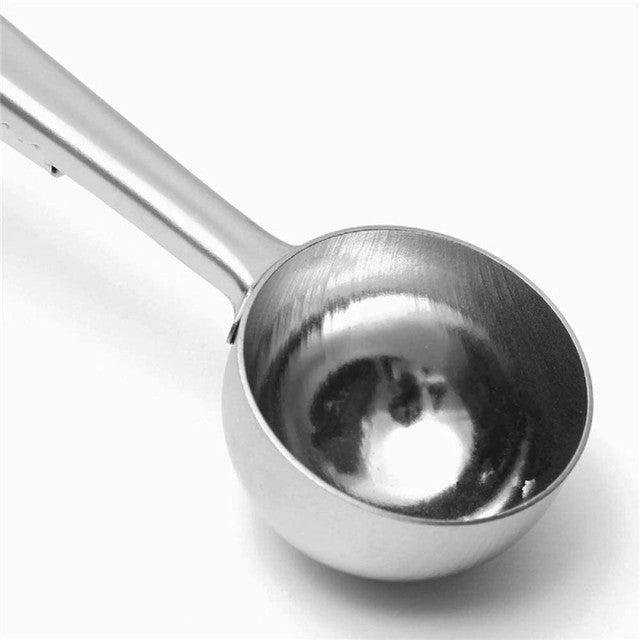 Coffee Measuring Spoon and Bag Clip