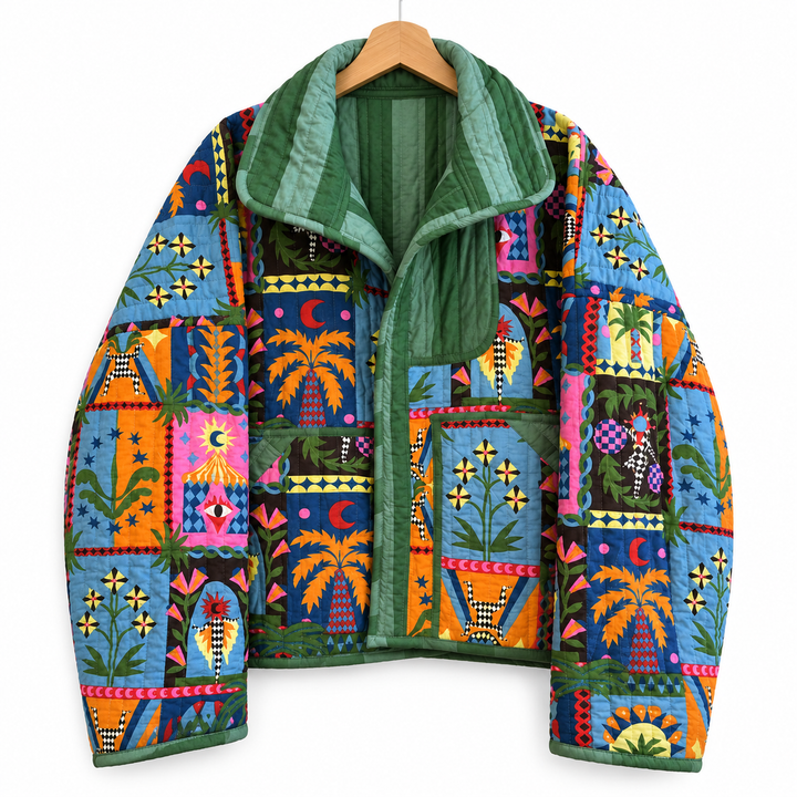 The Majorelle Jacket Quilted Jacket