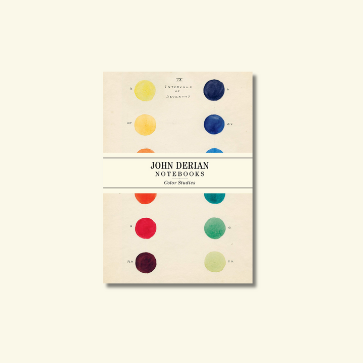 Set of 3 John Derian Notebooks: Colour Studies