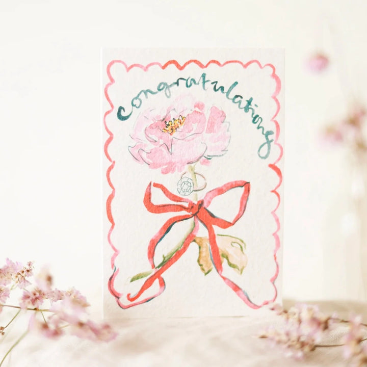 Congratulations Engagement Card