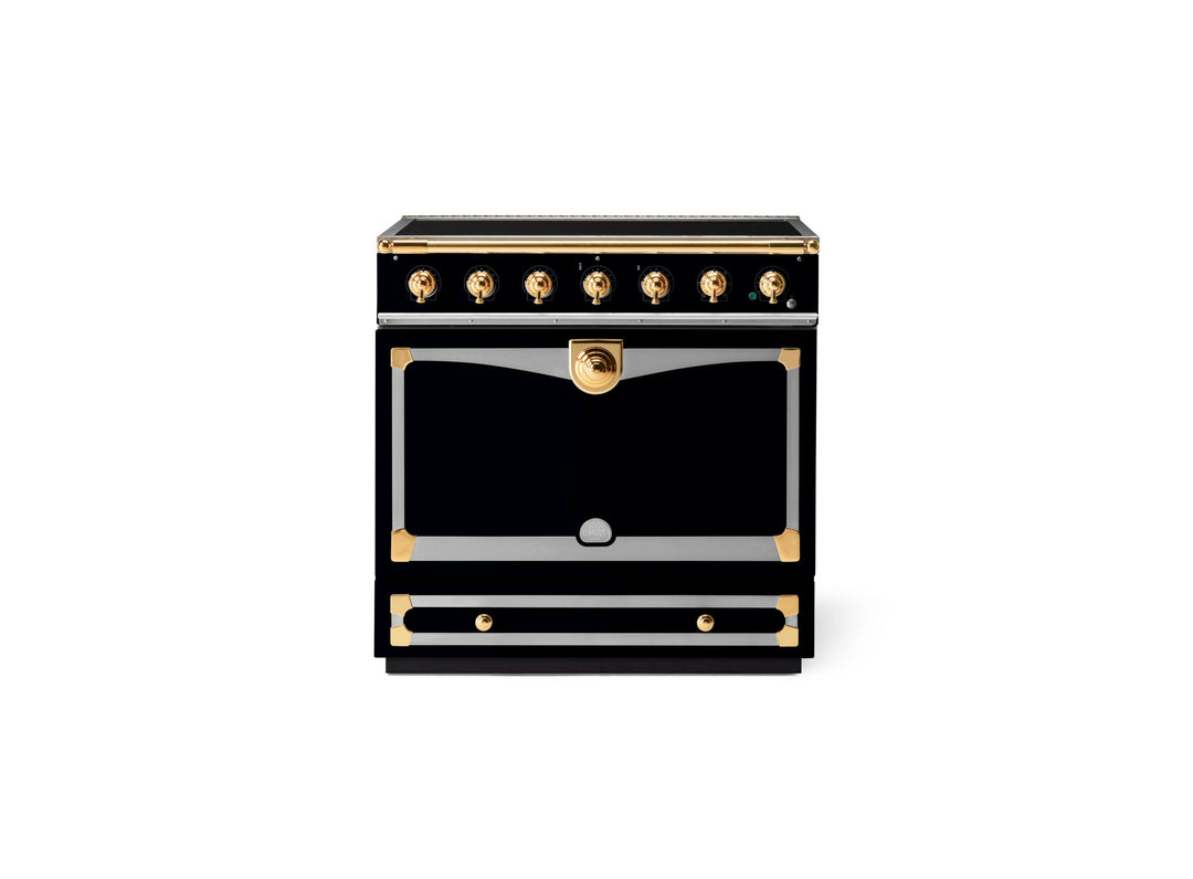 La Cornue CornuFé 90 Albertine Induction Range Cooker – Gloss Black