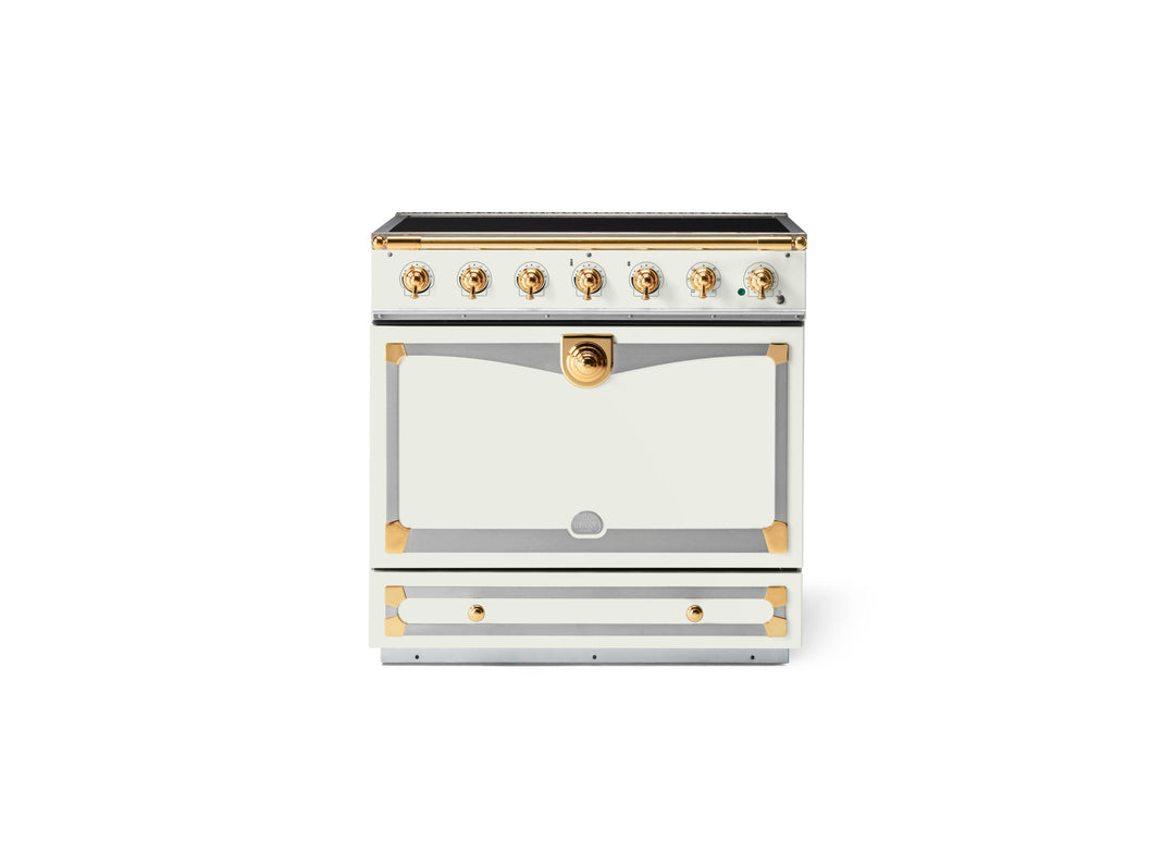 La Cornue CornuFé 90 Albertine Induction Range Cooker – Pure White