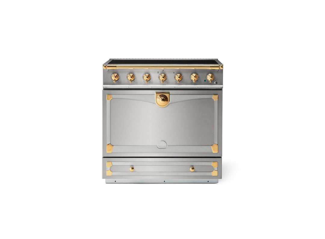 La Cornue CornuFé 90 Albertine Induction Range Cooker – Stainless Steel