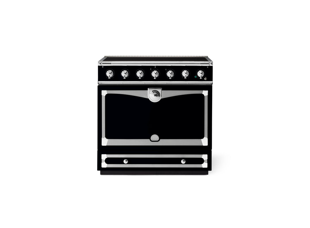 La Cornue CornuFé 90 Albertine Induction Range Cooker – Gloss Black