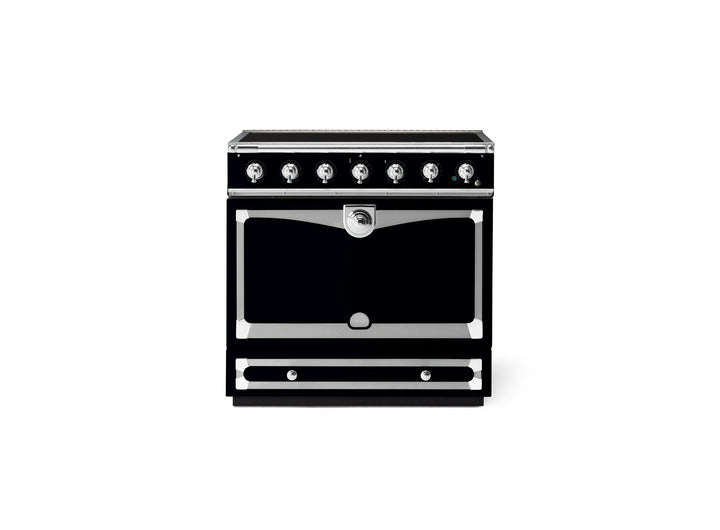 La Cornue CornuFé 90 Albertine Induction Range Cooker – Gloss Black