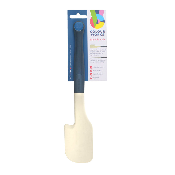 Cream Silicone Spatula with Soft Touch Handle