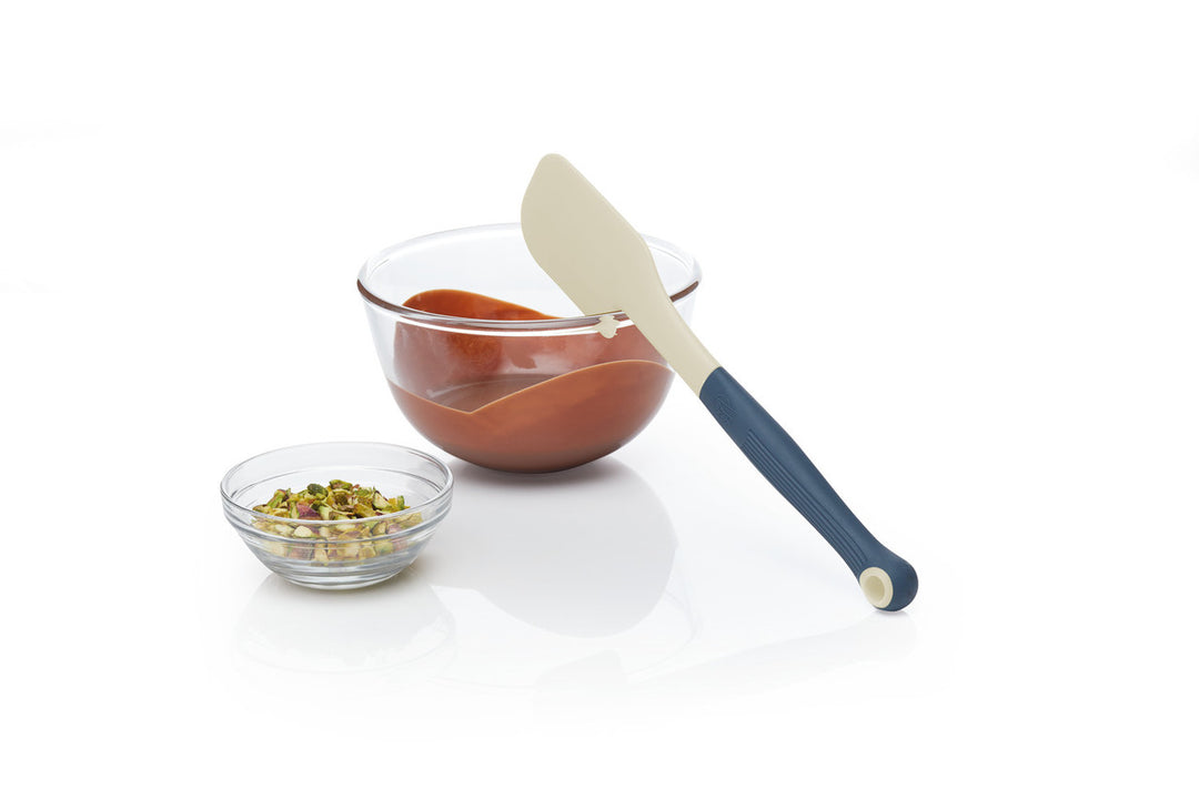 Cream Silicone Spatula with Soft Touch Handle