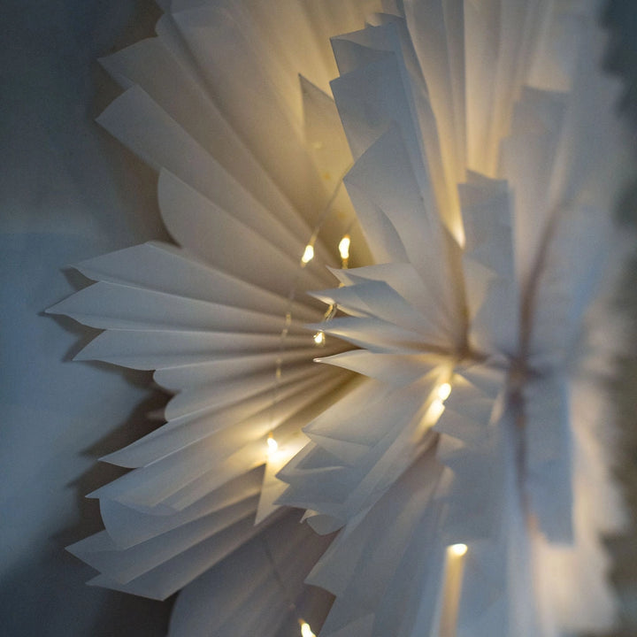 Cumulus Large Wall Hanging Snowflake 100cm