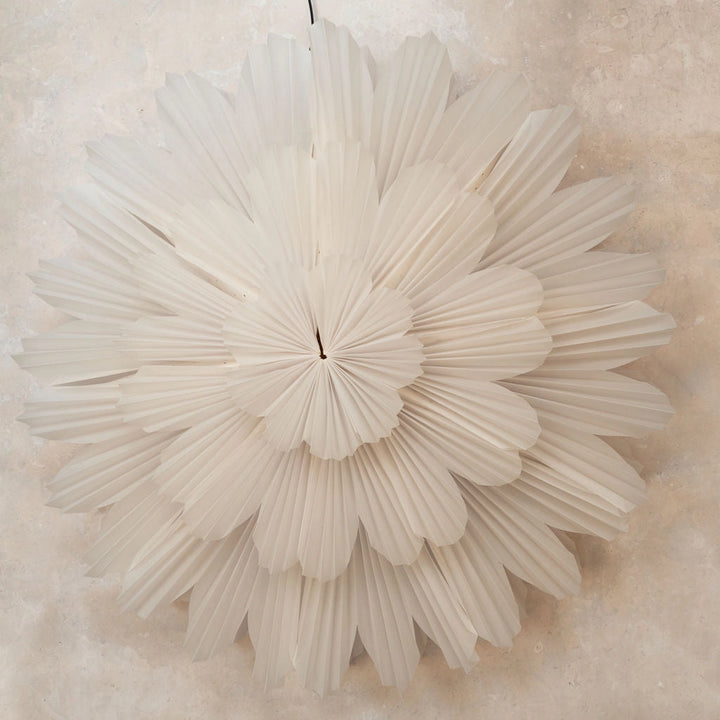 Cumulus Large Wall Hanging Snowflake 100cm