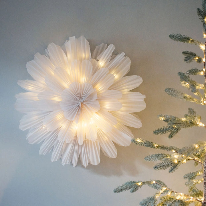 Cumulus Wall Hanging Snowflake 70cm