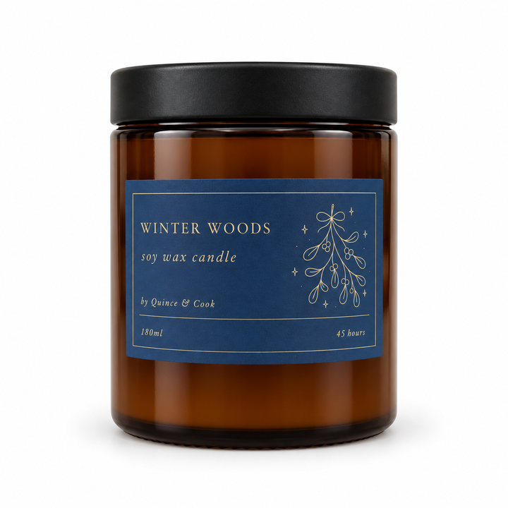 Festive Candle - Winter Woods