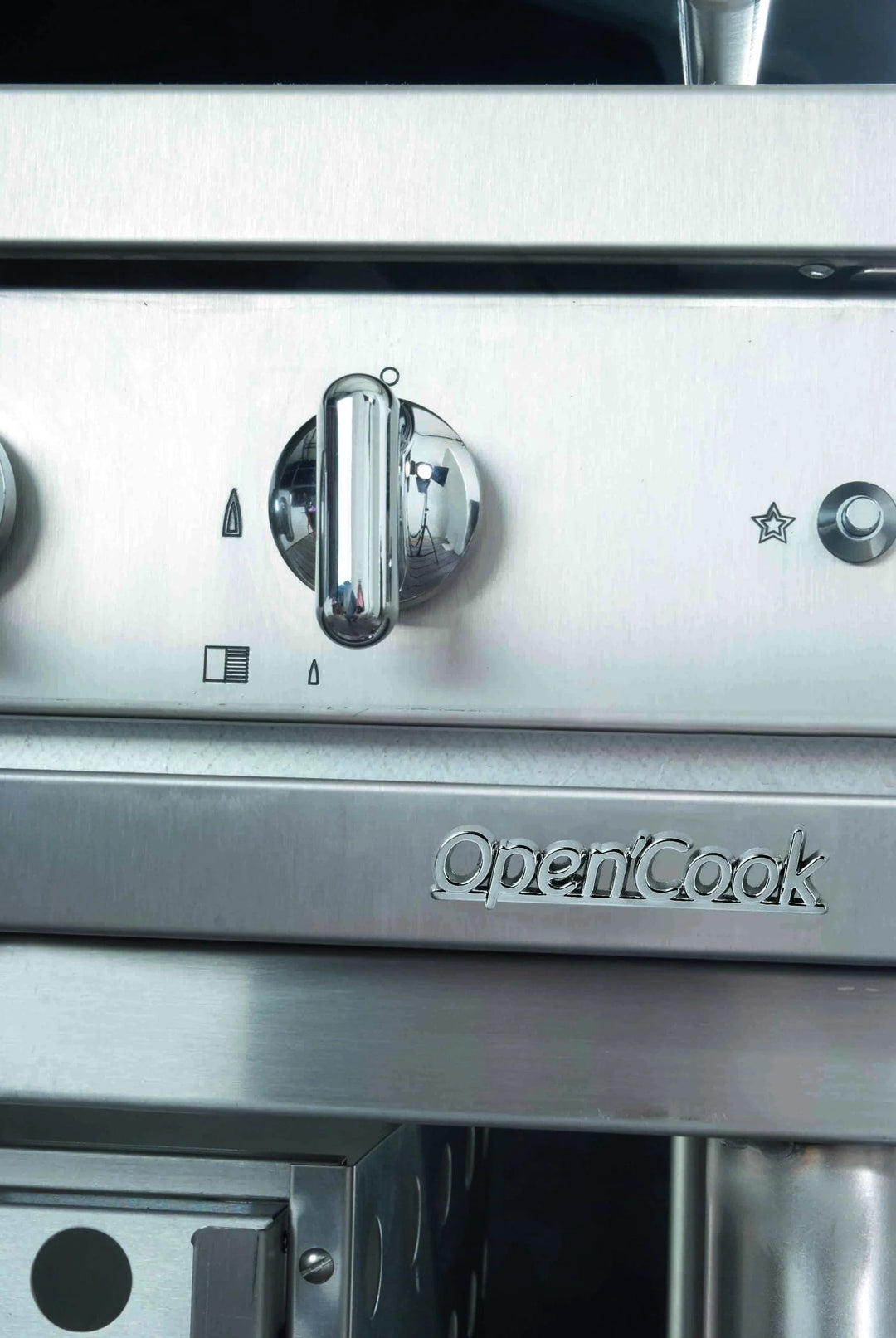Lacanche Open'Cook Open’Cook Lava Rock Grill Mobile Module With Self-Stabilising Lid & Shelves