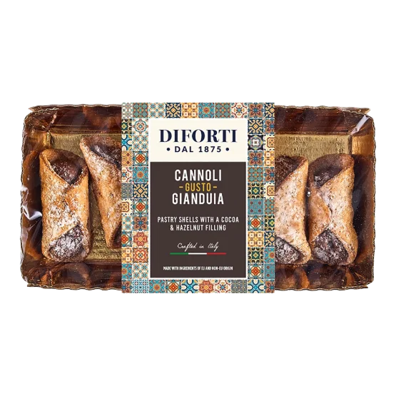 Sicilian Cannoli with Hazelnut Chocolate Cream 150g