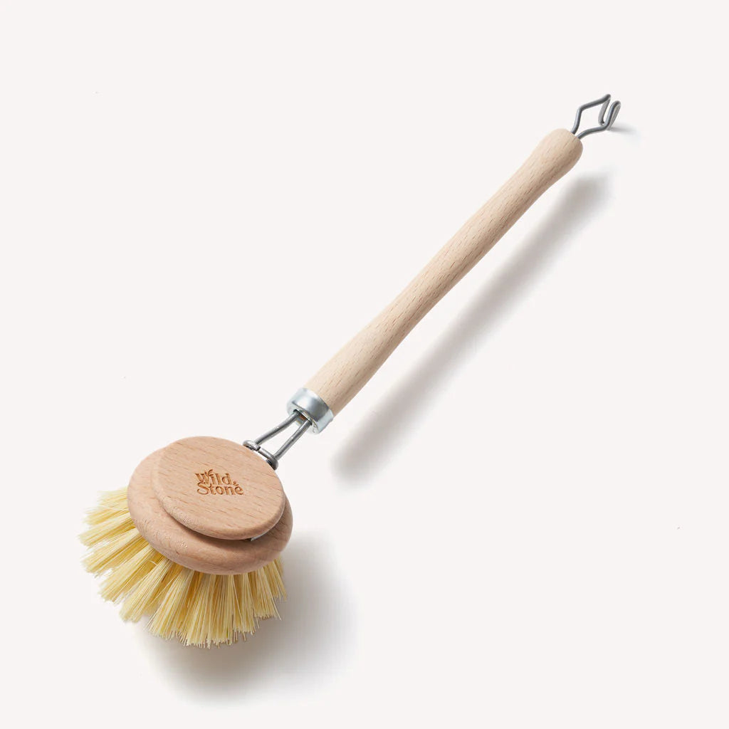 Wooden Handle Dish Brush