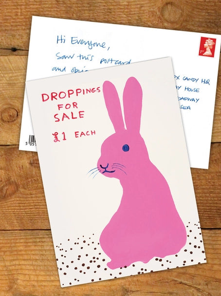 Droppings for Sale Postcard