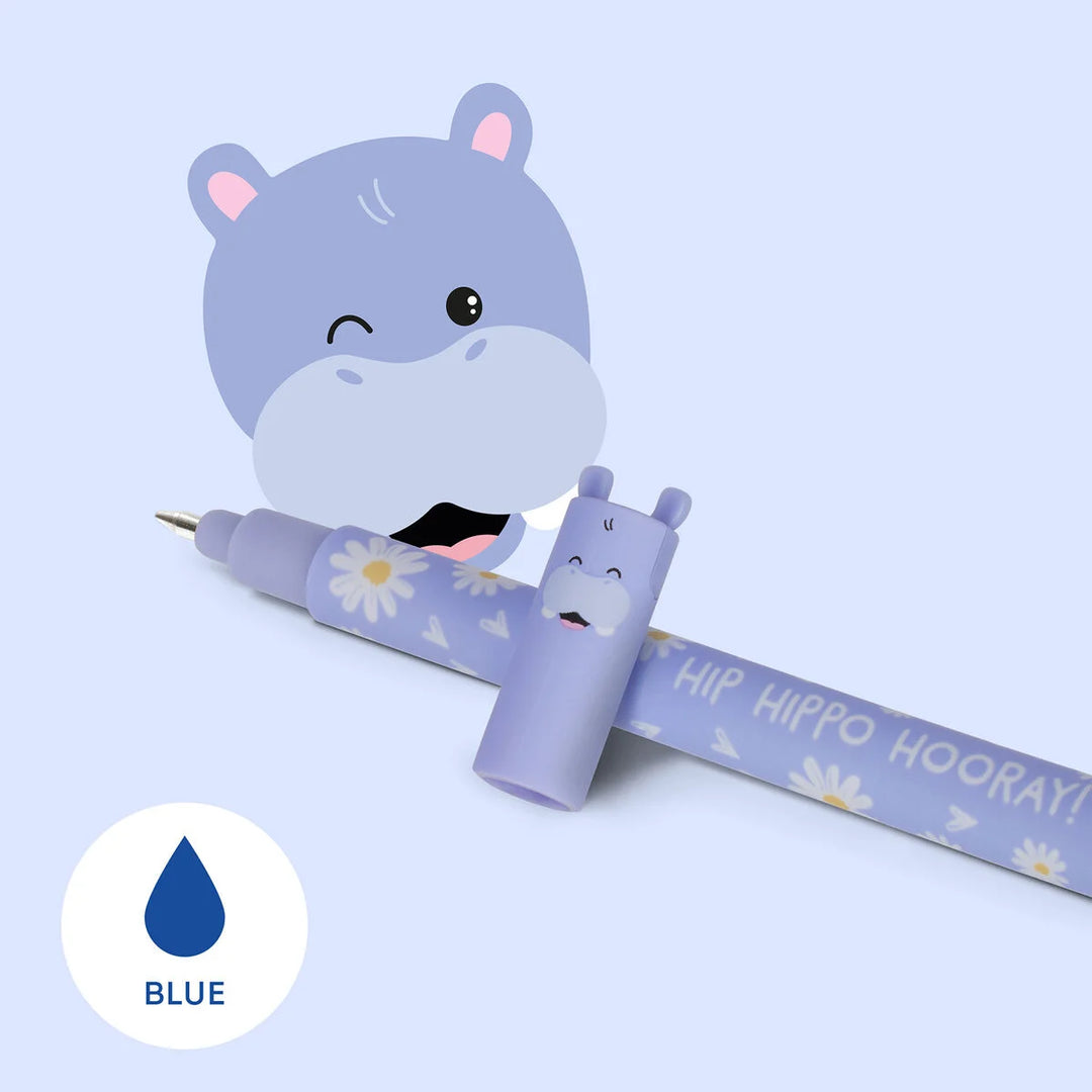 Erasable Gel Pen - Hippo