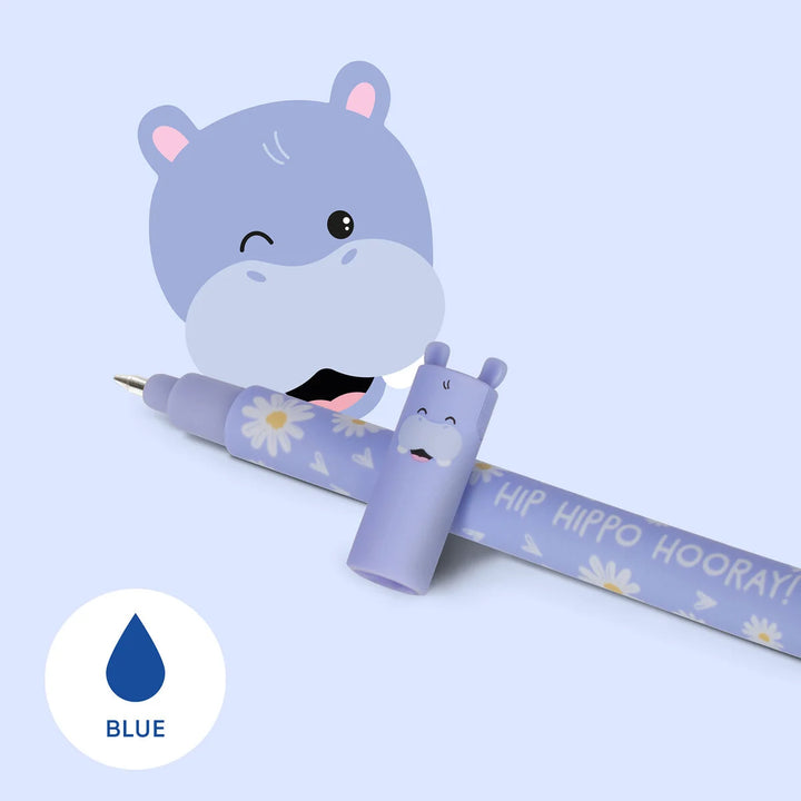 Erasable Gel Pen - Hippo