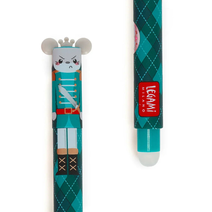 Legami Nutcracker Christmas Pen Set