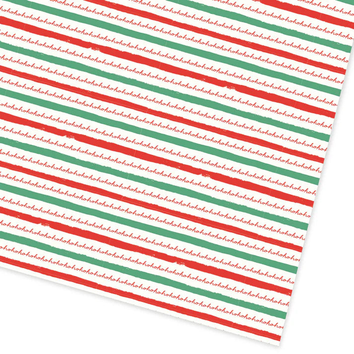 Ho Ho Ho Gift Wrap 3m Roll