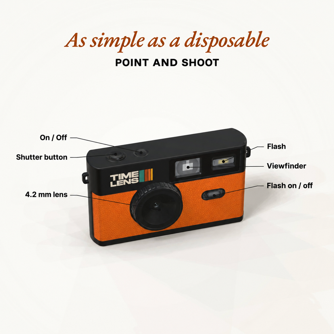 TimeLens® Camera in Orange