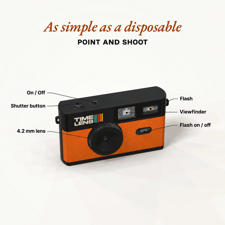 TimeLens® Camera in Orange