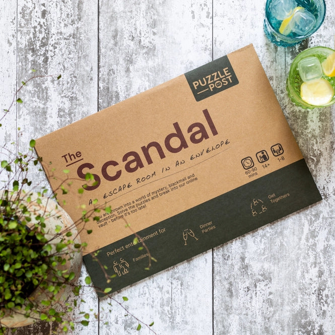 Escape Room in An Envelope: Dinner Party Scandal