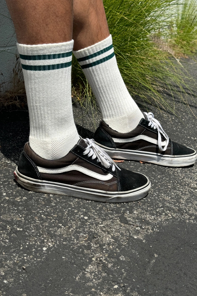 Boyfriend Socks in White