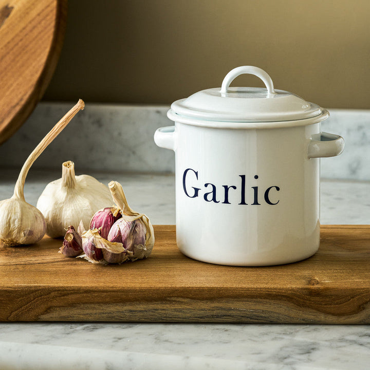 Enamel Garlic Store