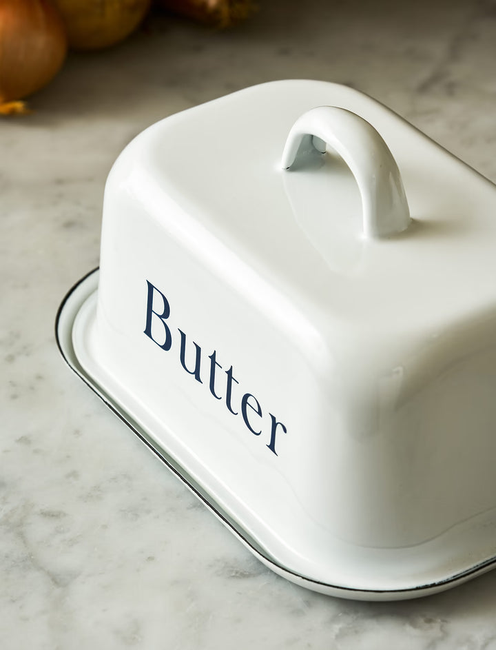 Enamel Butter Dish