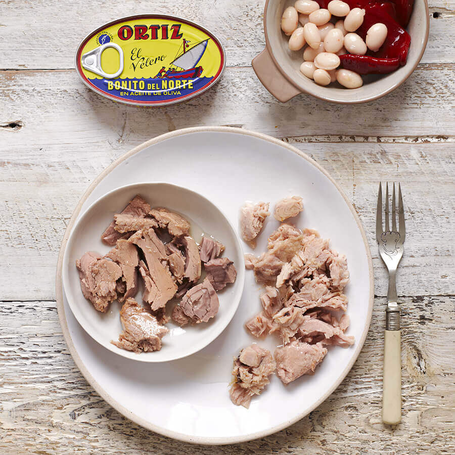 Ortiz White Bonito Tuna Loin Fillets In Olive Oil, Line Caught