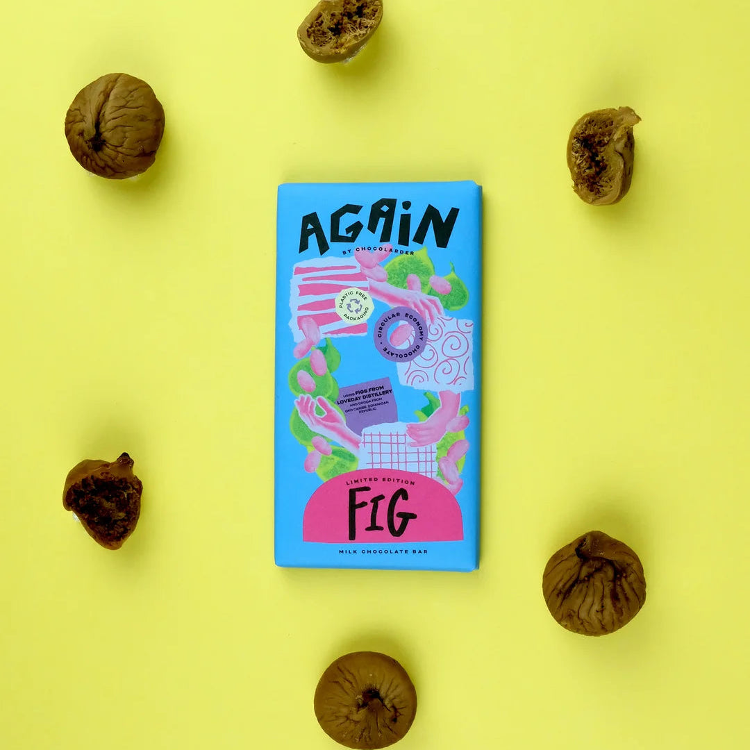 Again - Smoked Fig Milk Chocolate Bar