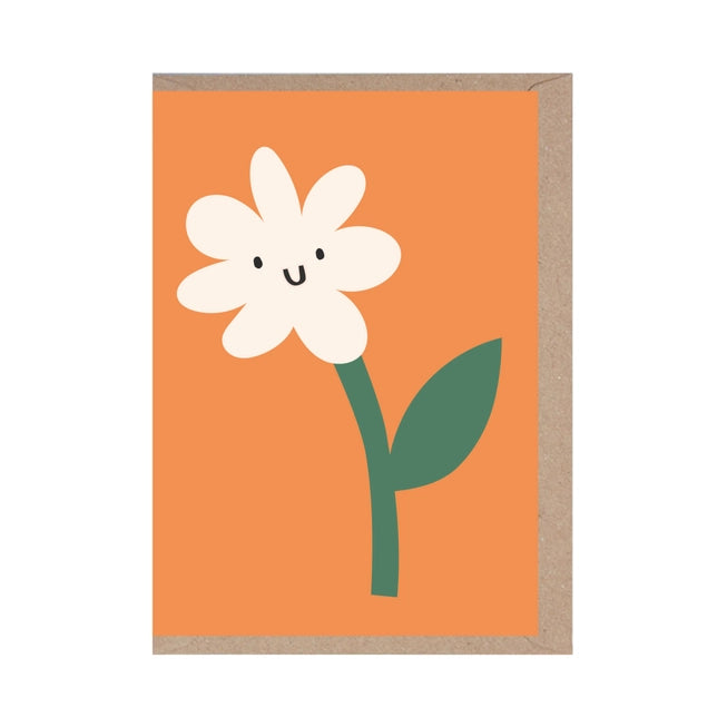Happy Flower Mini Card
