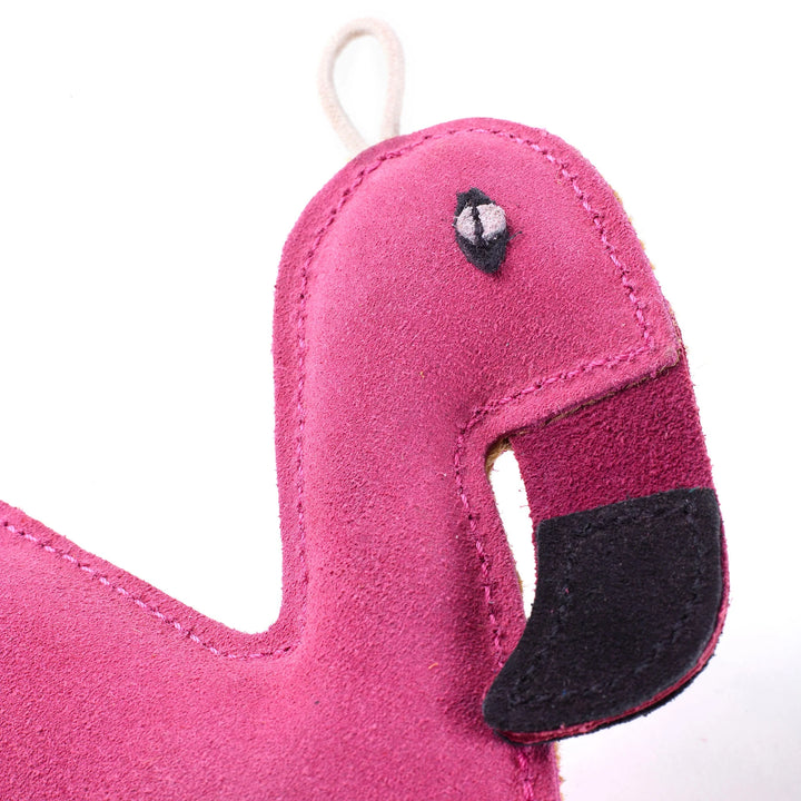Floyd the Flamingo Eco Dog Toy