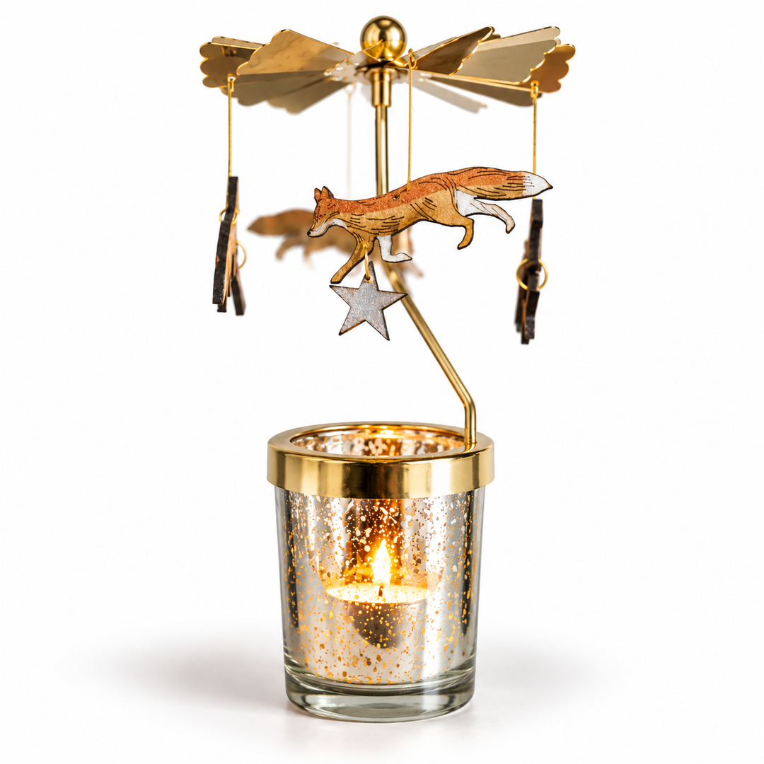 Fox & Star Candle Carousel