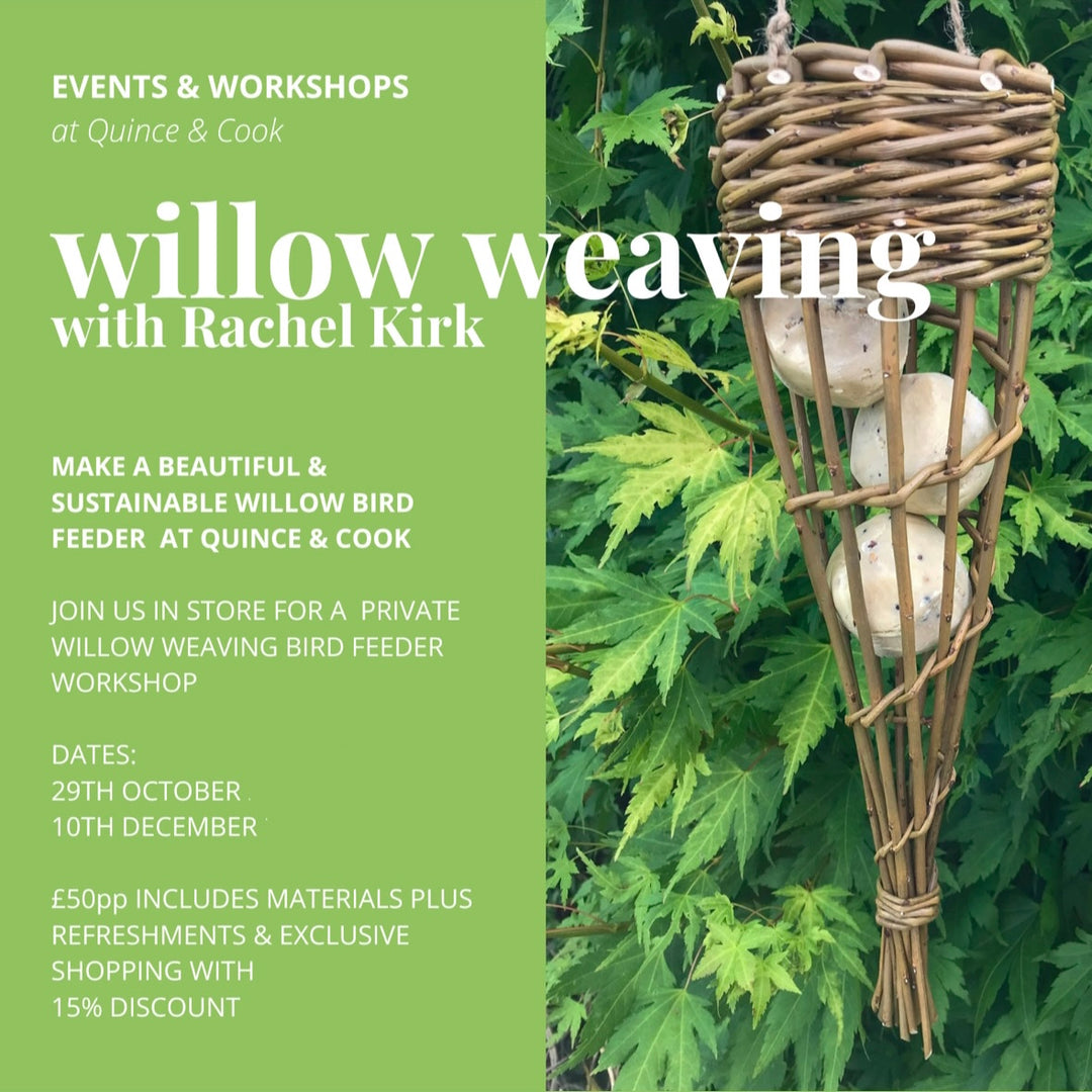Willow Weaving with Rachel - Make a Bird Feeder