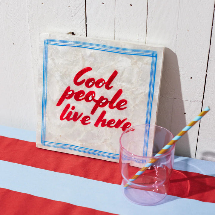 Cool People Tile - Shell Wall Tile