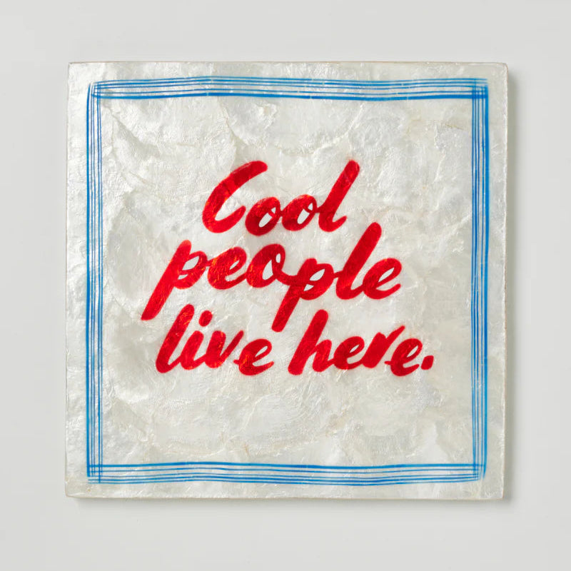 Cool People Tile - Shell Wall Tile