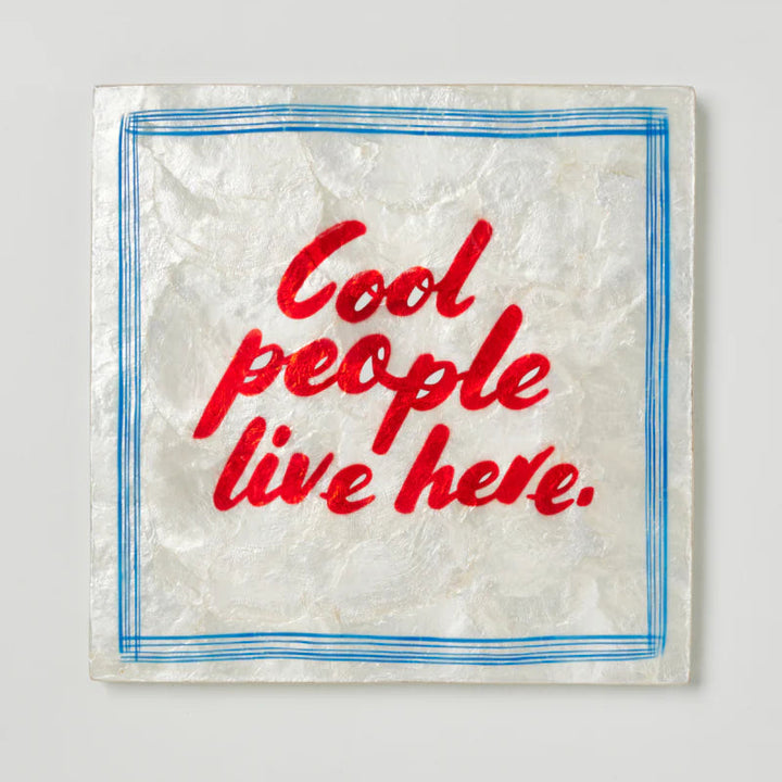 Cool People Tile - Shell Wall Tile