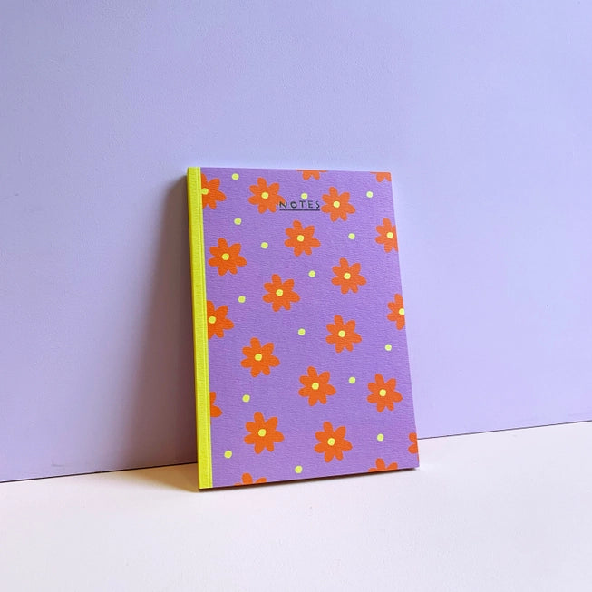 Funky Floral Notebook