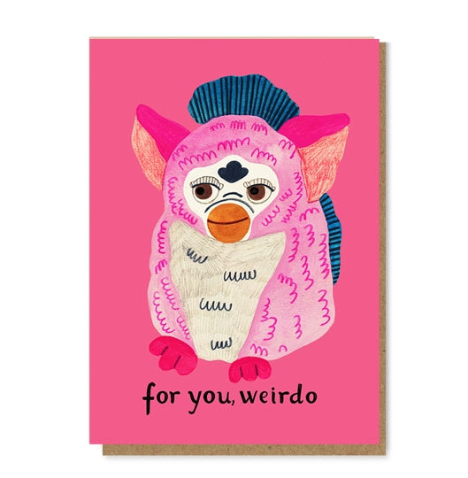 Weirdo Furby Card