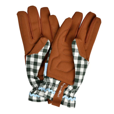 Heritage Green Check Garden Glove
