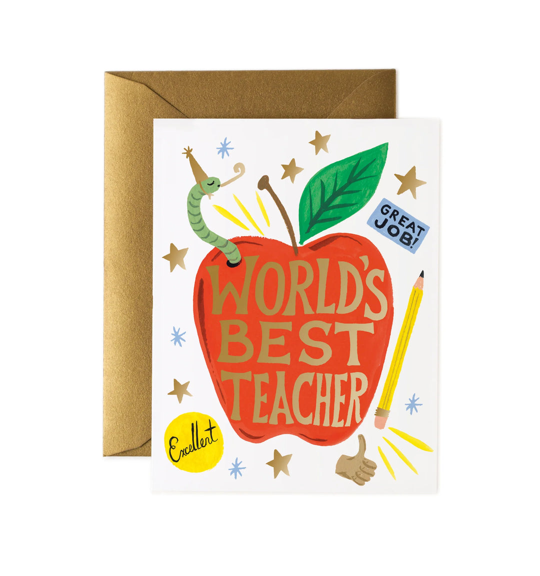 World's Best Teacher Card