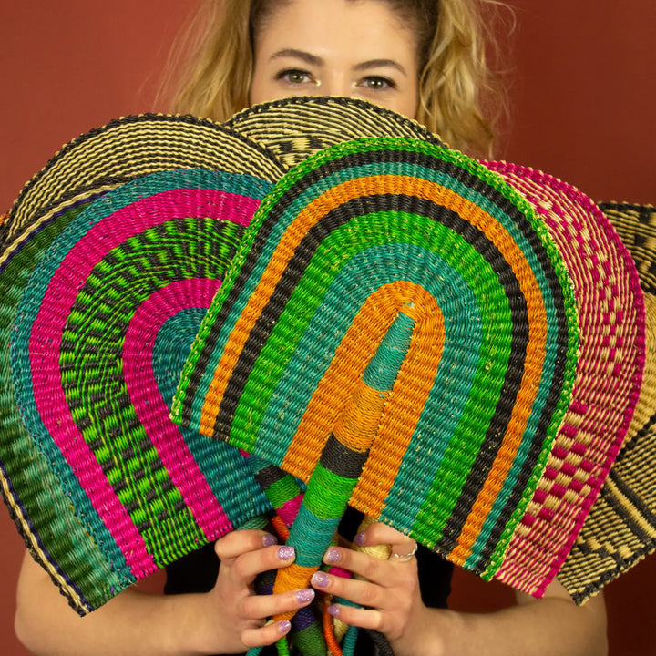 Ghanaian Woven Fans