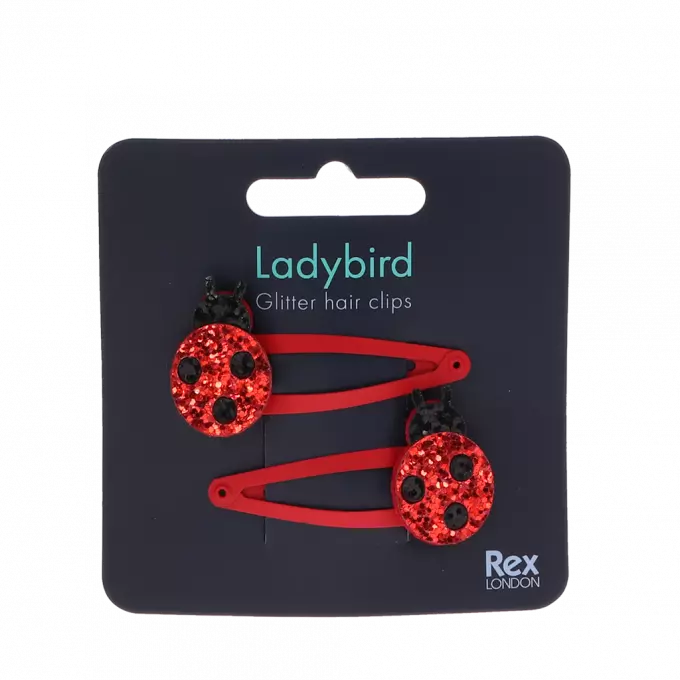 Ladybird Hair Clips