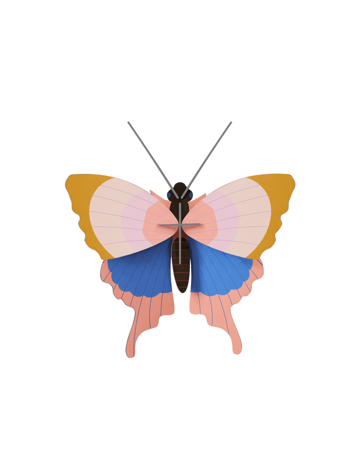 Gold Rim Butterfly 3D Model Kit