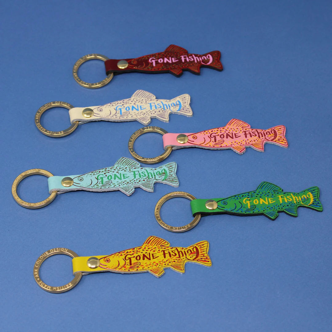 Gone Fishing Key Fob