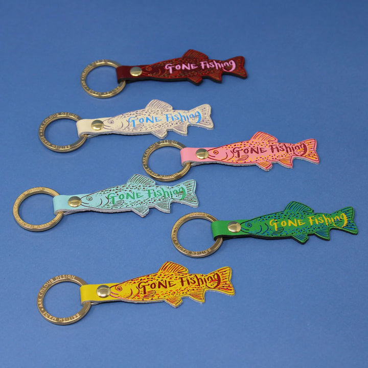 Gone Fishing Key Fob