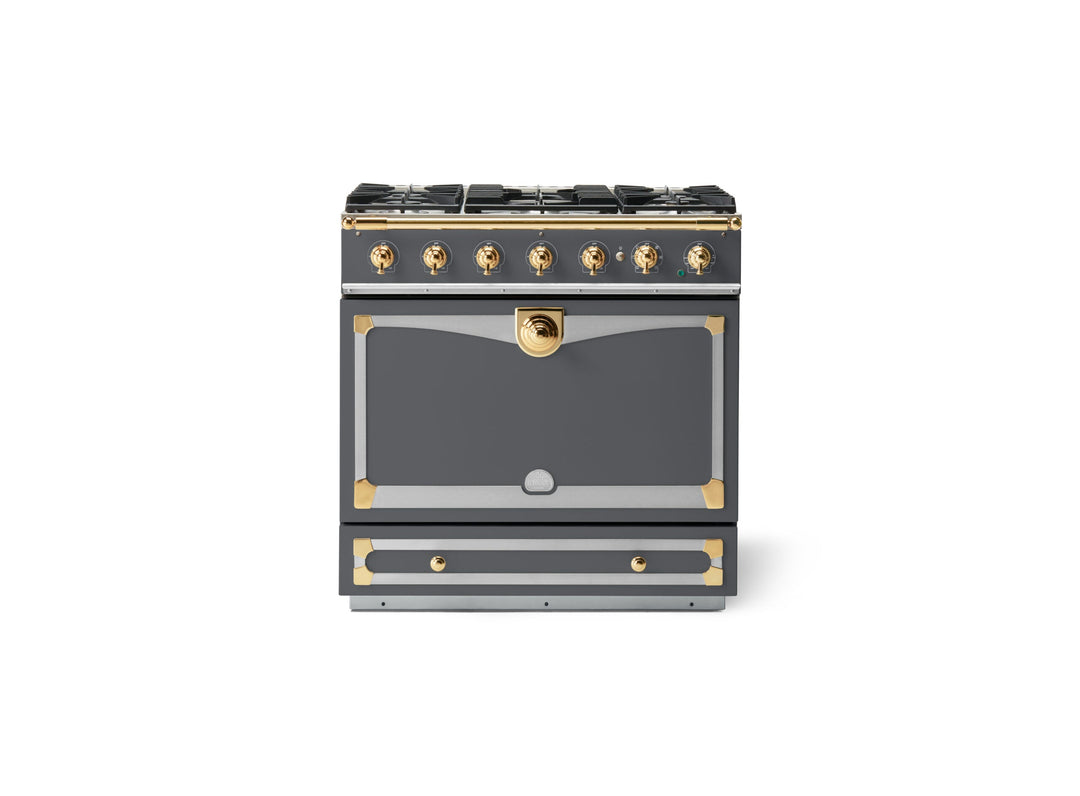 La Cornue CornuFé 90 Albertine Dual Fuel Range Cooker – Graphite