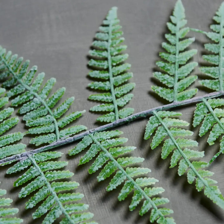 Faux Green Fern Stem